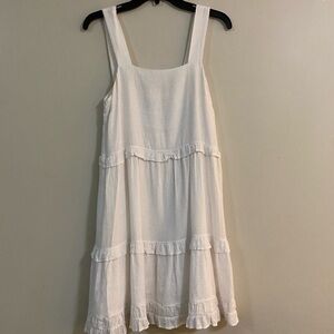 Rails white ruffle sundress. Size XXS.